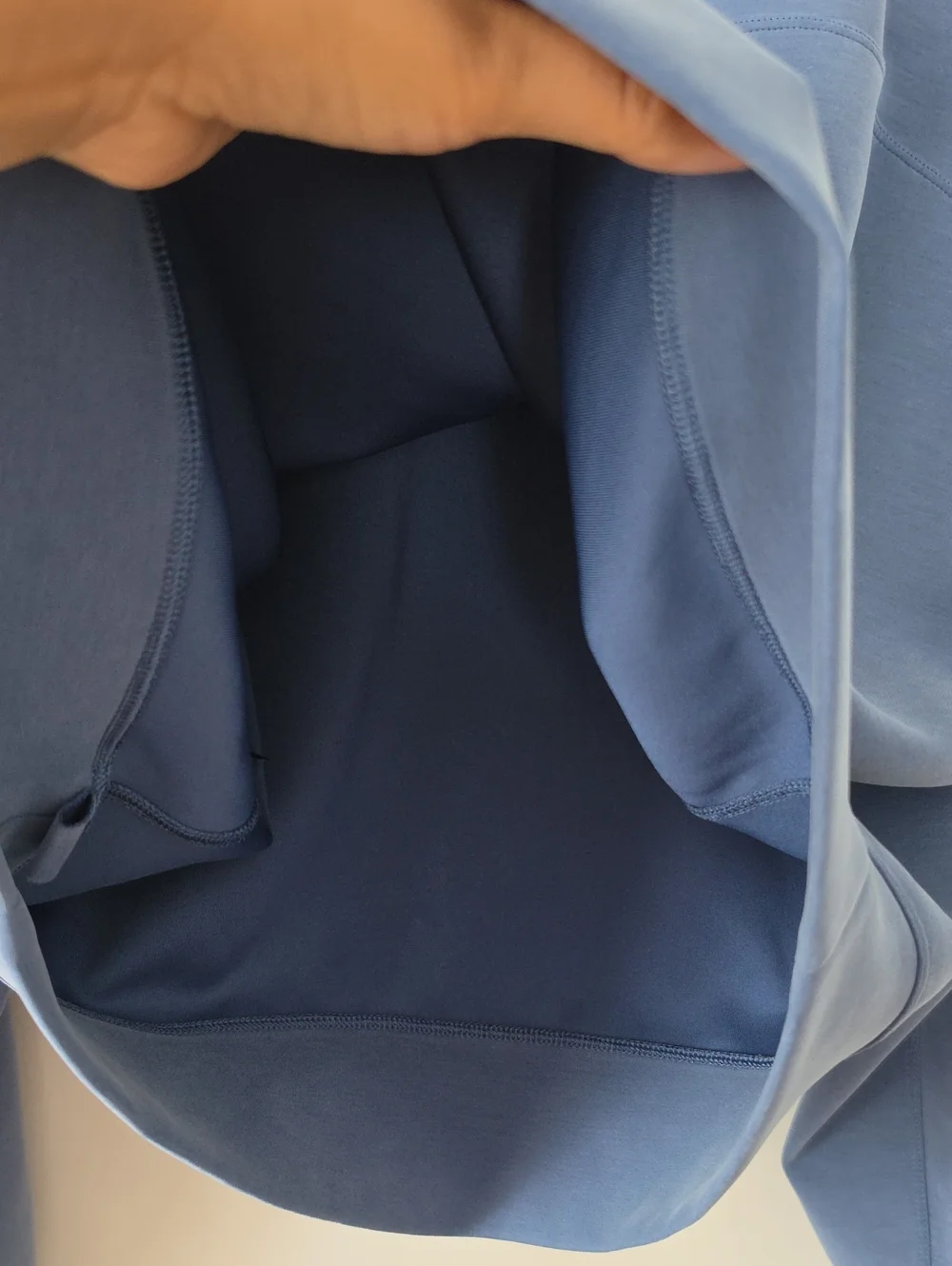 Lululemon Perfectly Oversized Cropped Crew Softstream Sweatshirt Blue Sz 8